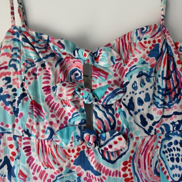 Lilly Pulitzer Mini Dress -Shell Pattern - Size 6 - Picture 2 of 6